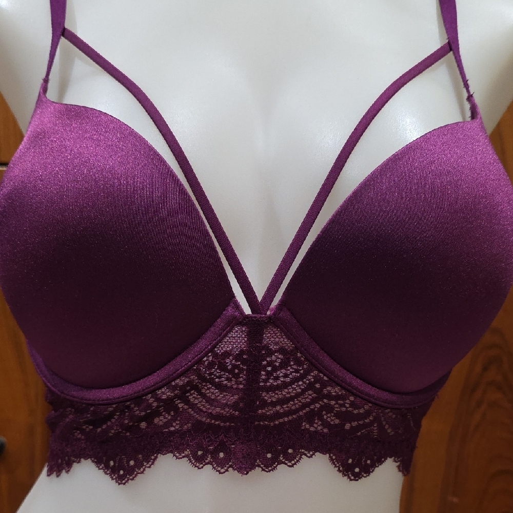 La SENZA Deep Purple Lace Bra